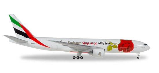  Boeing 777F Emirates SkyCargo  "From Emirates SkyCargo with love"